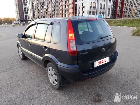 Ford, Fusion, 1400, 90, бензин, хэтчбек, механика, передний привод, среднее состояние, левый, серый, 400 000 ₽